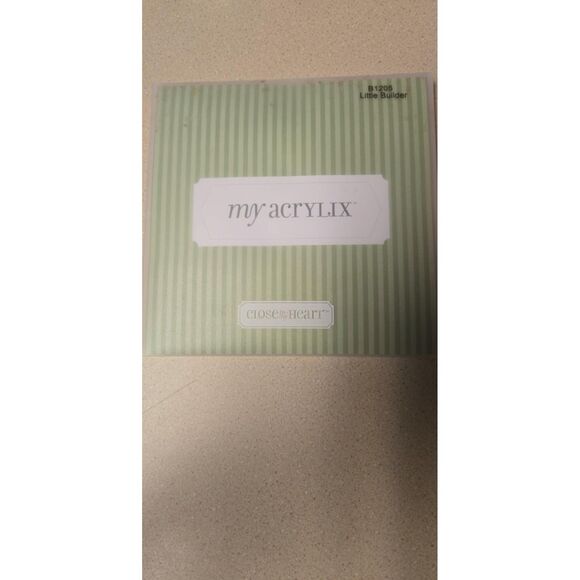 Little Builder Close To My Heart Clear Stamps B1205  Construction Vehicles - Picture 1 of 4